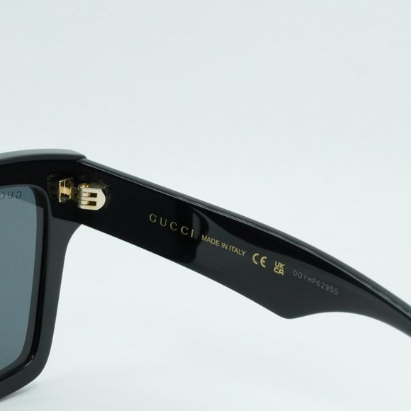 FINAL PRICE NEW GUCCI GG0962S 005 BLACK/GREY SUNGLASSES - Picture 7 of 12